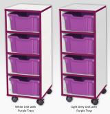 Jaz Storage Range - Single Width Deep Tray Units - view 5