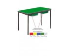 Classroom Contract Spiral Stacking Rectangular Table - Spray Polyurethane Edge - view 4