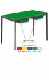 Classroom Contract Spiral Stacking Rectangular Table - Spray Polyurethane Edge - view 4