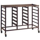 Gratnells Low Height Empty Treble Column Trolley - 860mm With Welded Runners (holds 18 shallow trays or equivalent) - view 1