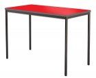 Classroom Contract Spiral Stacking Rectangular Table - Spray Polyurethane Edge - view 3