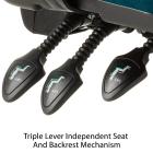 Eclipse XL 3 Lever Task Operator Chair - Bespoke Colour Seat With Height Adjustable Arms - view 3