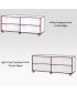 Jaz Storage Unit - Quad Width Shelf Storage Unit - view 4