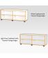 Jaz Storage Unit - Quad Width Shelf Storage Unit - view 5