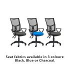 Eclipse 2 Lever Task Operator Chair - Mesh Back With Loop Arms - view 4