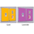 Accents Flameshield Tamperproof Noticeboard - Double Doors - view 5