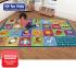 Alphabet Rectangular Mat - 3m x 2m - view 1