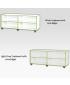 Jaz Storage Unit - Quad Width Shelf Storage Unit - view 2