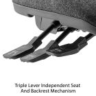 Eclipse XL 3 Lever Task Operator Chair - view 2