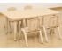 Elegant Rectangle Table - 6 Seater (1200 x 600mm)  - view 3