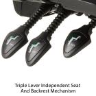 Eclipse XL 3 Lever Task Operator Chair With Height Adjustable Arms - view 3