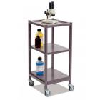 Gratnells Science Range - Bench Height Empty Single Span Trolley With Shelves - 860mm - view 4