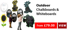 Outdoor Chalkboards & Whiteboards