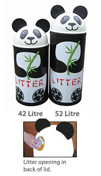 42 or 52 Litre Panda Litter Bins 