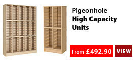 Pigeonhole High Capacity Units