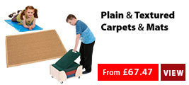 Plain & Textured Carpets & Mats