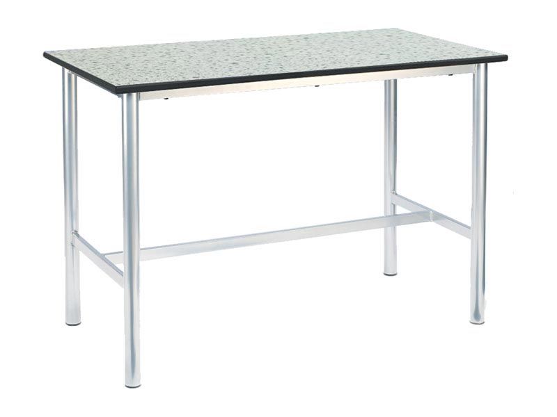 Premium H-Frame Work Table With Trespa Top