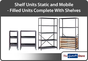 Filled Units - Complete With Shelves