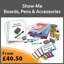 Show-Me Boards, Pens & Accessories