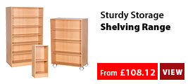 Sturdy Storage Shelving Range