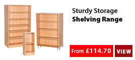 Sturdy Storage Shelving Range