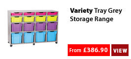 Variety Tray Grey Storage Range