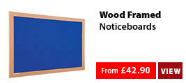 Wood Framed Noticeboards