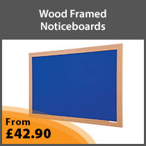 Wood Framed Noticeboards